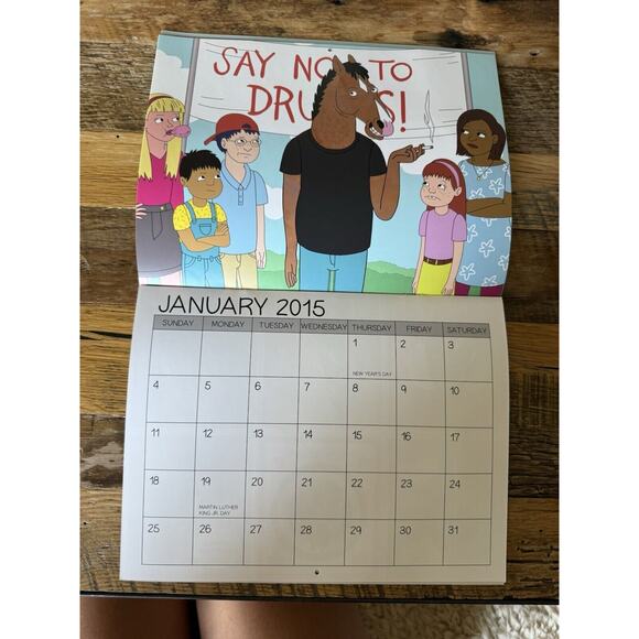🐴 BoJack Horseman 2014 Promotional Calendar - Mint Condition - Picture 6 of 6
